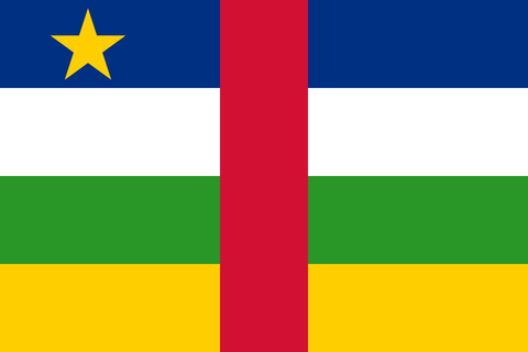 Steagul: Republica Centrafricană